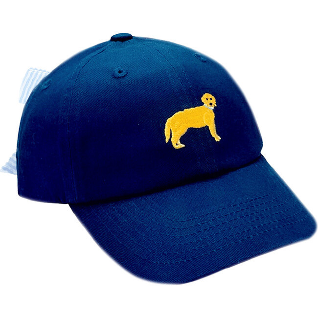 Dog Bow Baseball Hat, Nellie Navy | Maisonette