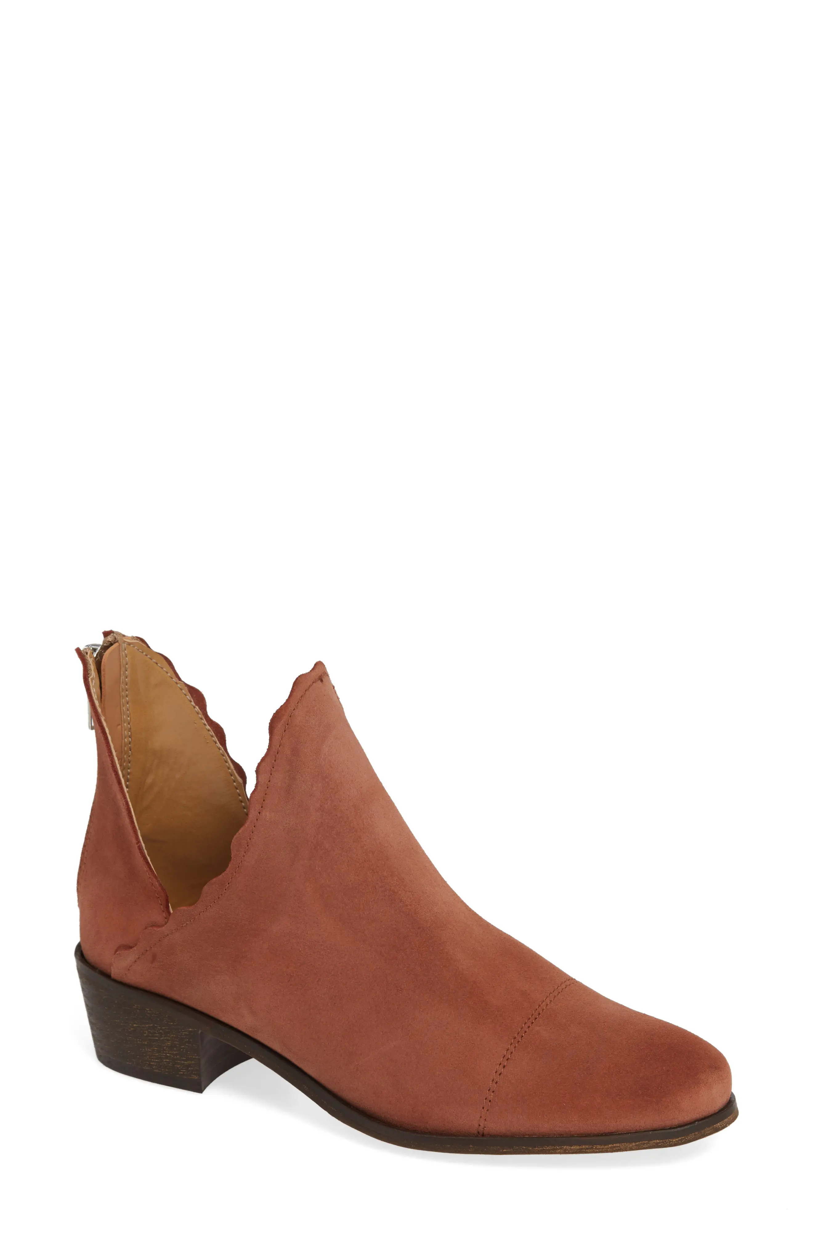 Klub Nico Bae Scalloped Bootie (Women) | Nordstrom