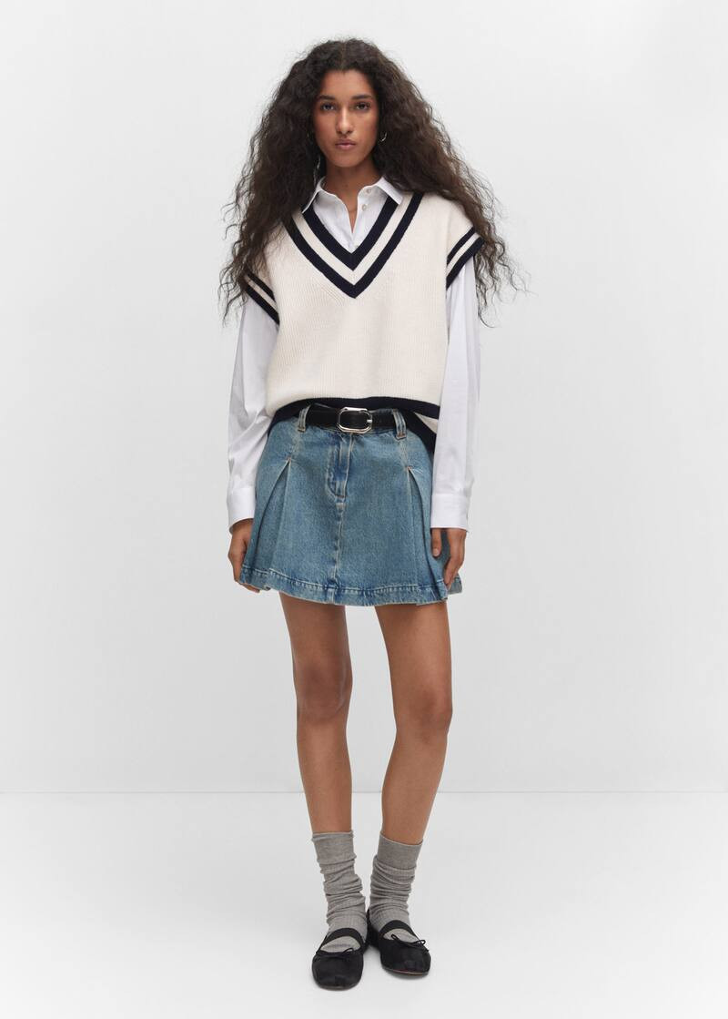 Search: Contrast v neck (9) | Mango USA | MANGO (US)