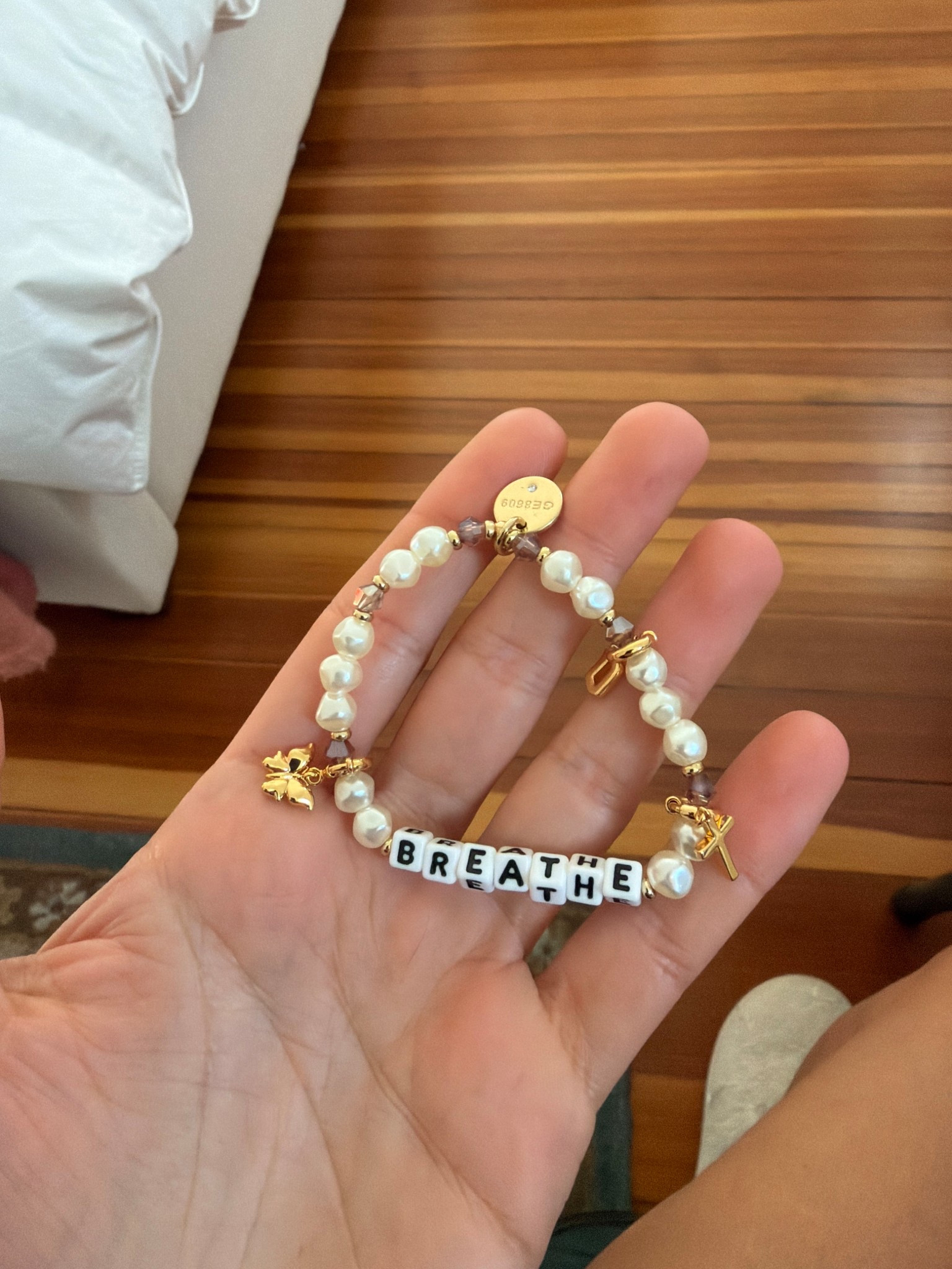 [2/19/26] love this bracelet from little words project ✨🤍 I also created a custom stack that’s available on littlewordsproject.com | code viv15 for an additional 15% off your order! 

#LTKootd #LTKSeasonal #LTKdayinmylife