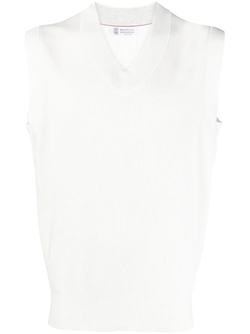 Brunello Cucinelli Débardeur Nervuré En Coton  - Farfetch | Farfetch Global