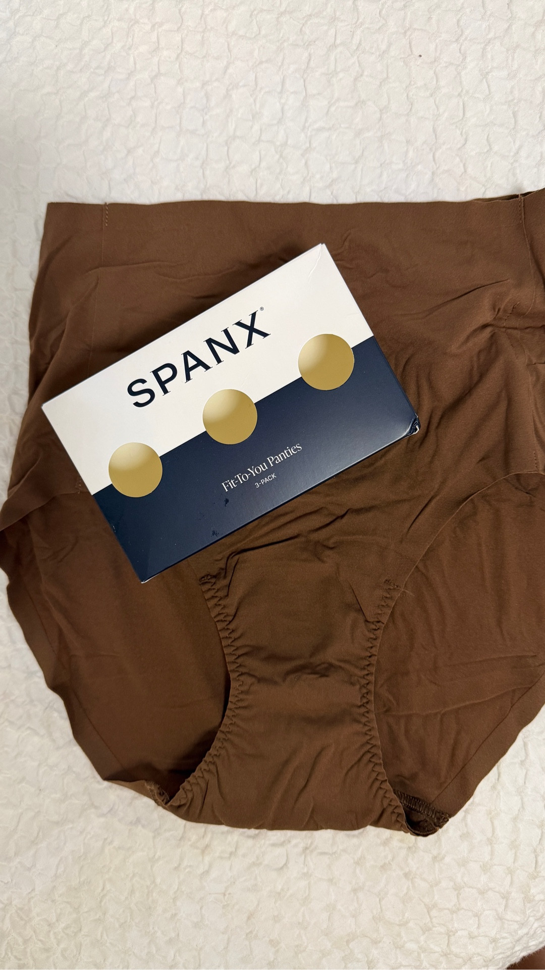I love these underwear! They’re called Spanx smooth, and they are so smooth and comfortable! This 3-pack is only $19 right now in select colors. I’m ordering more! Underwear, shapewear, spanx 
