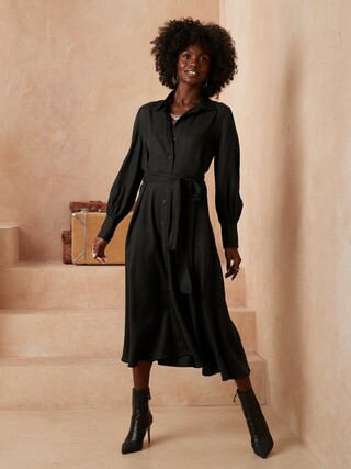 TENCEL&#153 Shirtdress | Banana Republic Factory
