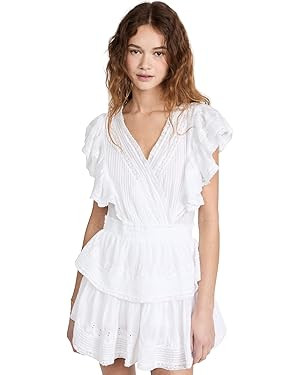 LOVESHACKFANCY Women's Gwen Dress | Amazon (US)