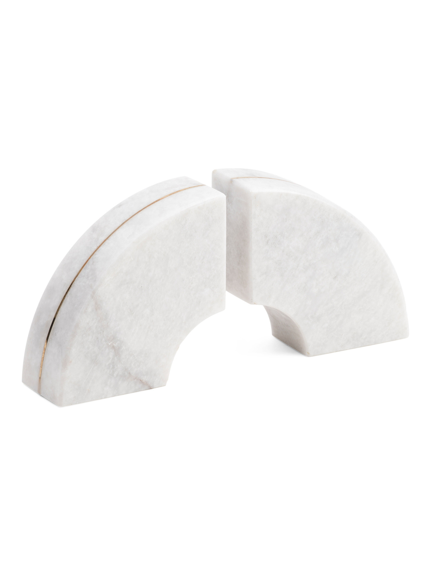 6in Marble Brass Inlay Bookends | Teacher Gifts | Marshalls | Marshalls