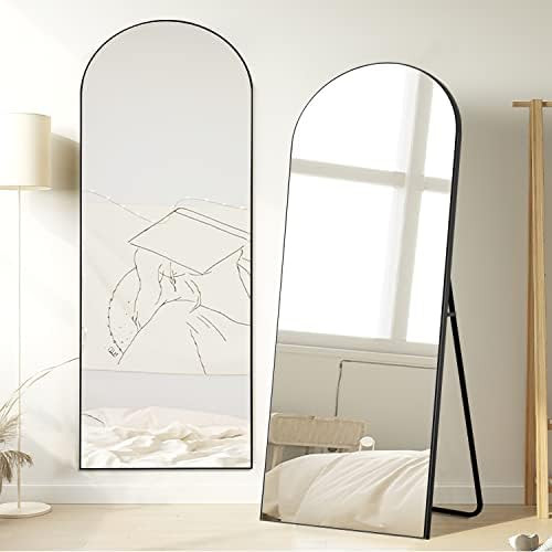 NeuType Arched Full Length Mirror Standing Hanging or Leaning Against Wall, Oversized Large Bedro... | Amazon (US)