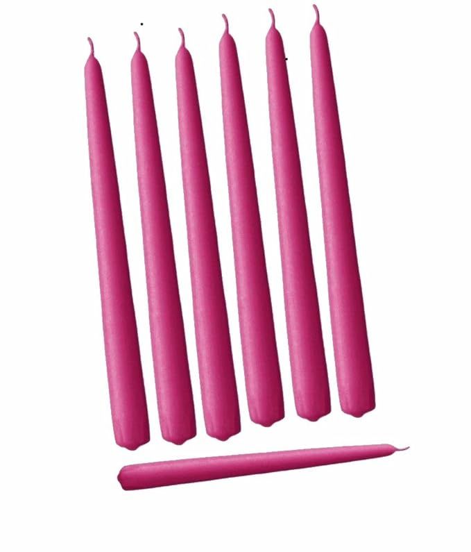 D'light Online Elegant Taper Premium Quality Candles Set of 12 Individually Wrapped (10 Inch, Ber... | Amazon (US)