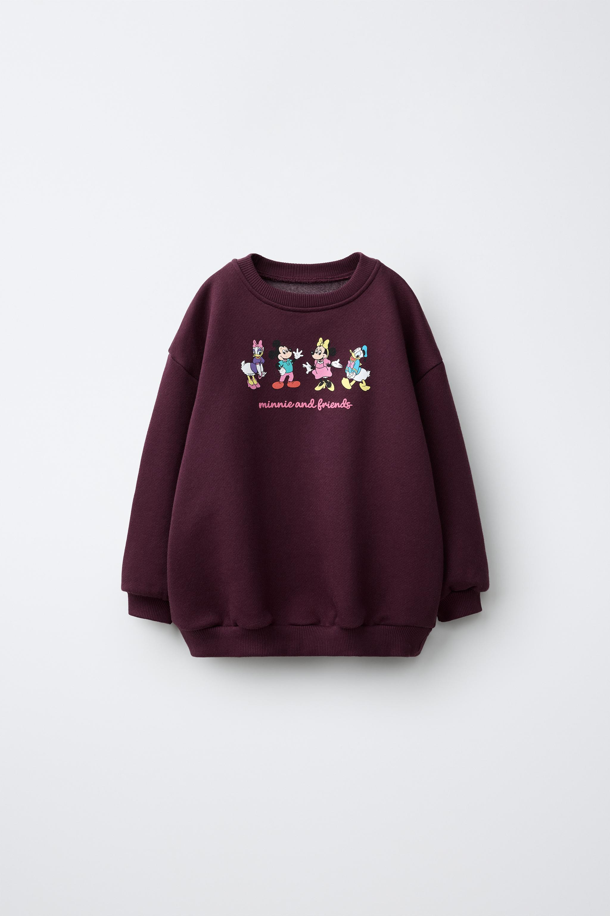 MICKEY MOUSE AND FRIENDS \u00a9 DISNEY PRINTED SWEATSHIRT | Zara US