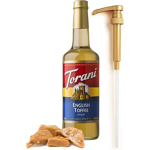 Torani English Toffee Syrup, 25.4 Ounce | Amazon (US)