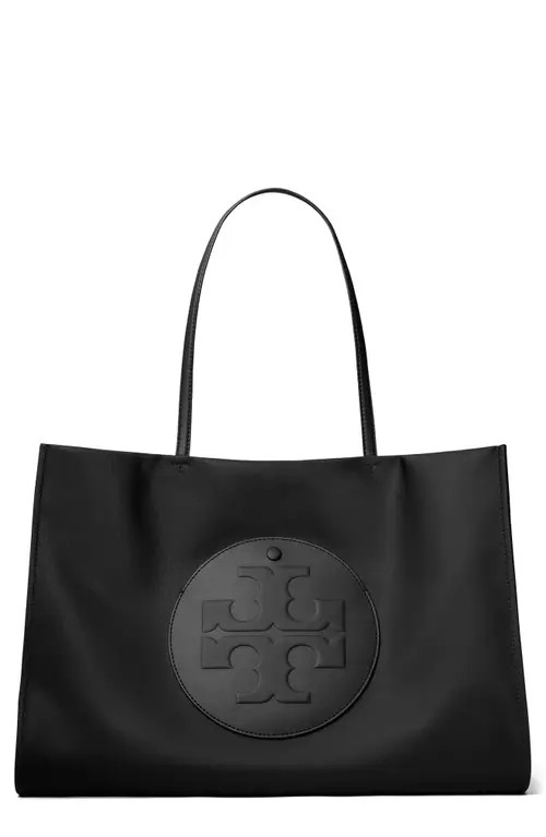 Tory Burch Ella Small Tote in Black at Nordstrom | Nordstrom