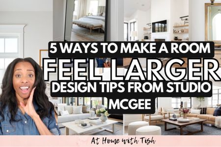 Top picks of decor to use to make your room feel larger from Studio McGee!

#LTKhome #LTKSeasonal #LTKFind