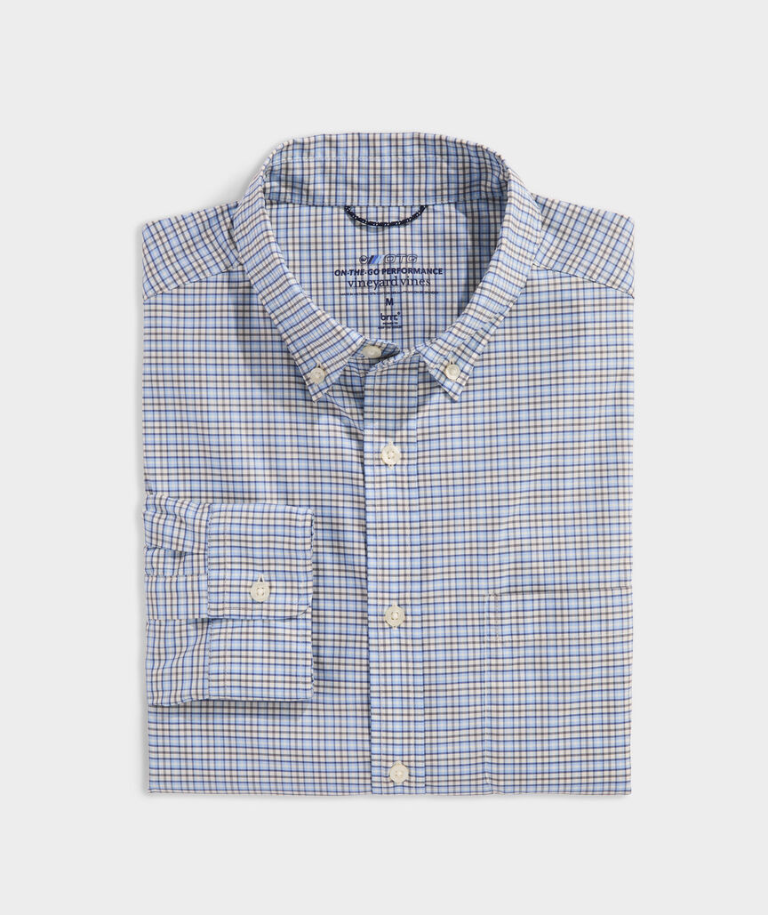 On-The-Go brrrº Check Shirt | vineyard vines