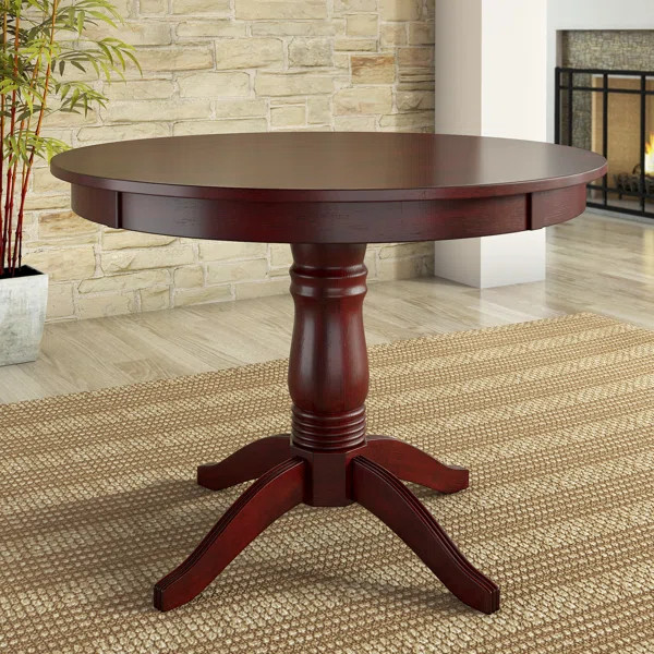 Alexa-Mae Round Solid Wood Dining Table | Wayfair North America