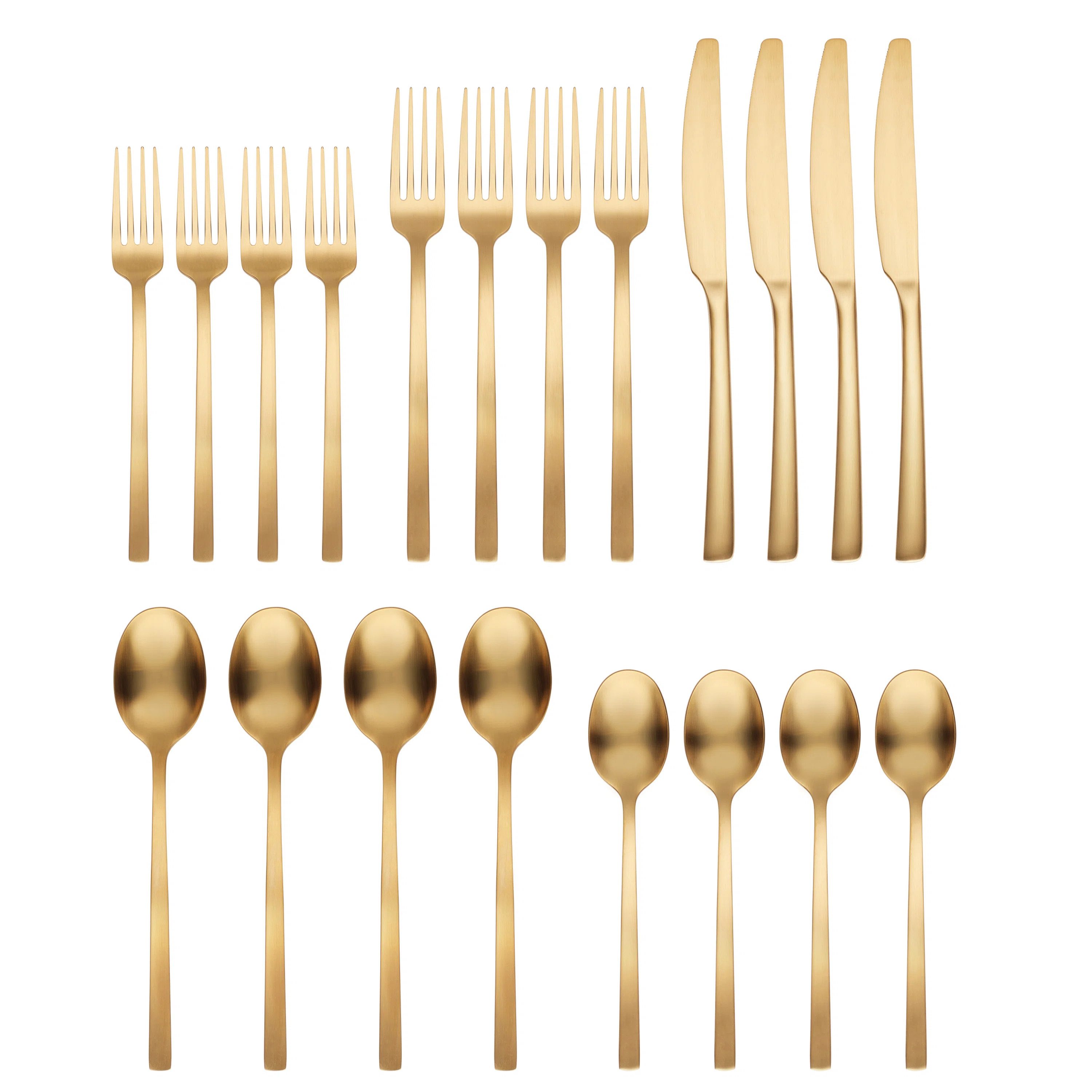 Cambridge Beacon Satin 20-Piece Flatware Set | Wayfair North America