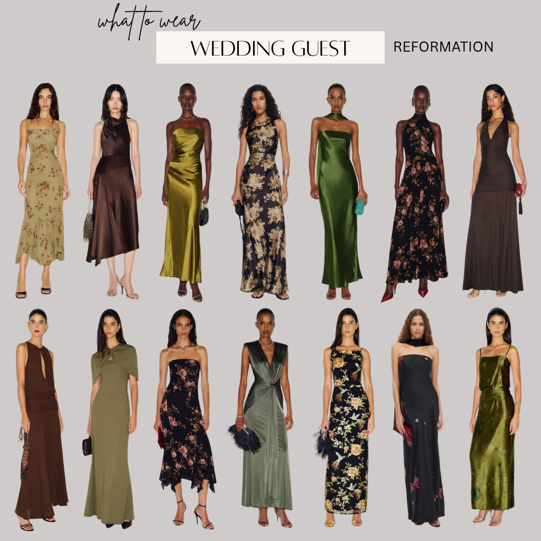 Fall Wedding Guest Dresses: Reformation

#LTKTravel #LTKSeasonal #LTKWedding
