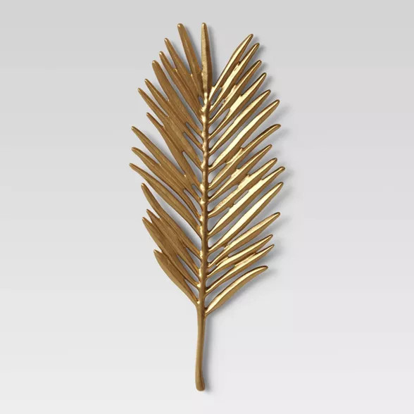 Leaf Wall Decor Light Gold - Opalhouse™ | Target