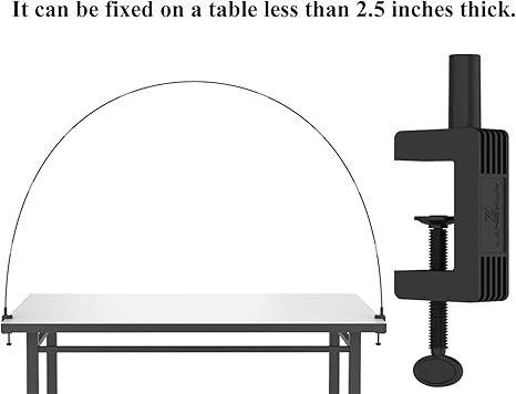 LANGXUN 12ft Black Table Balloon Arch Kit, Balloon Arch Stand Frame For Birthday Party Wedding an... | Amazon (US)