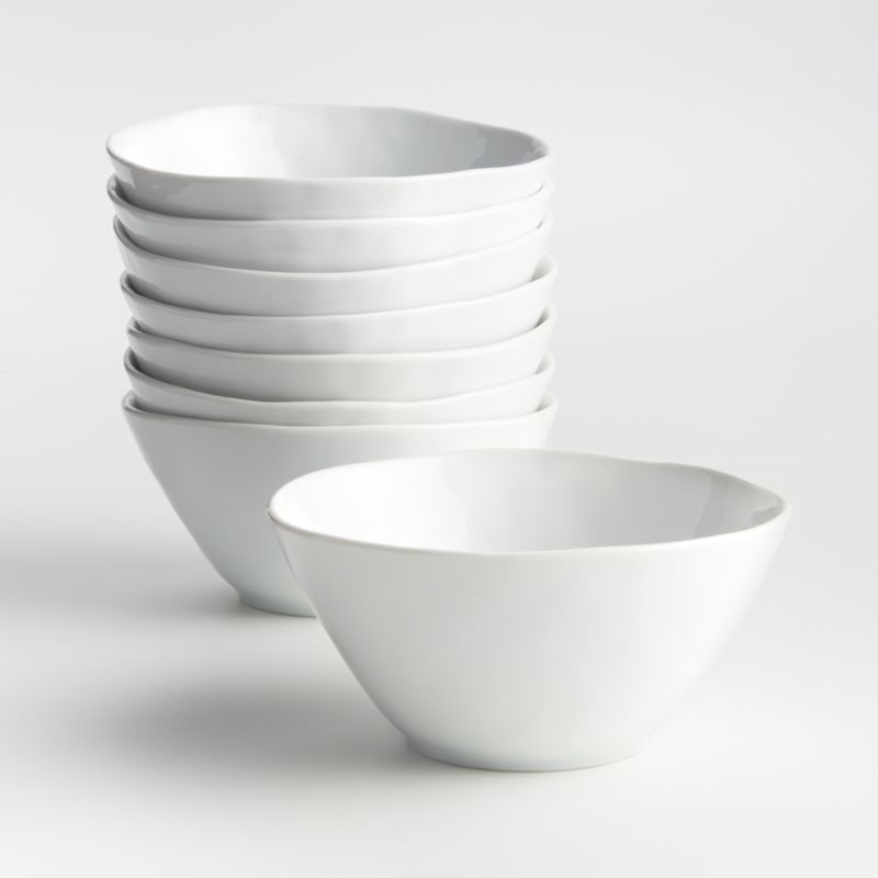 Mercer 6.25" Bowls, Set of Eight + Reviews | Crate & Barrel | Crate & Barrel