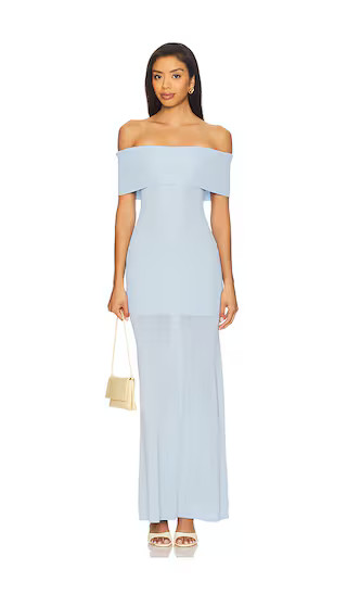 Christi Maxi Dress in Baby Blue | Revolve Clothing (Global)