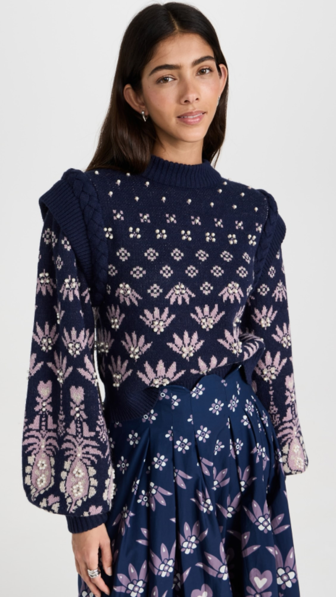 FARM Rio Ainika Martina Knit Sweater | Shopbop | Shopbop