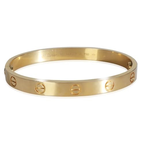 Cartier, Pre-Loved Love Bracelet, Yellow Gold, 16 cm | Amazon (US)