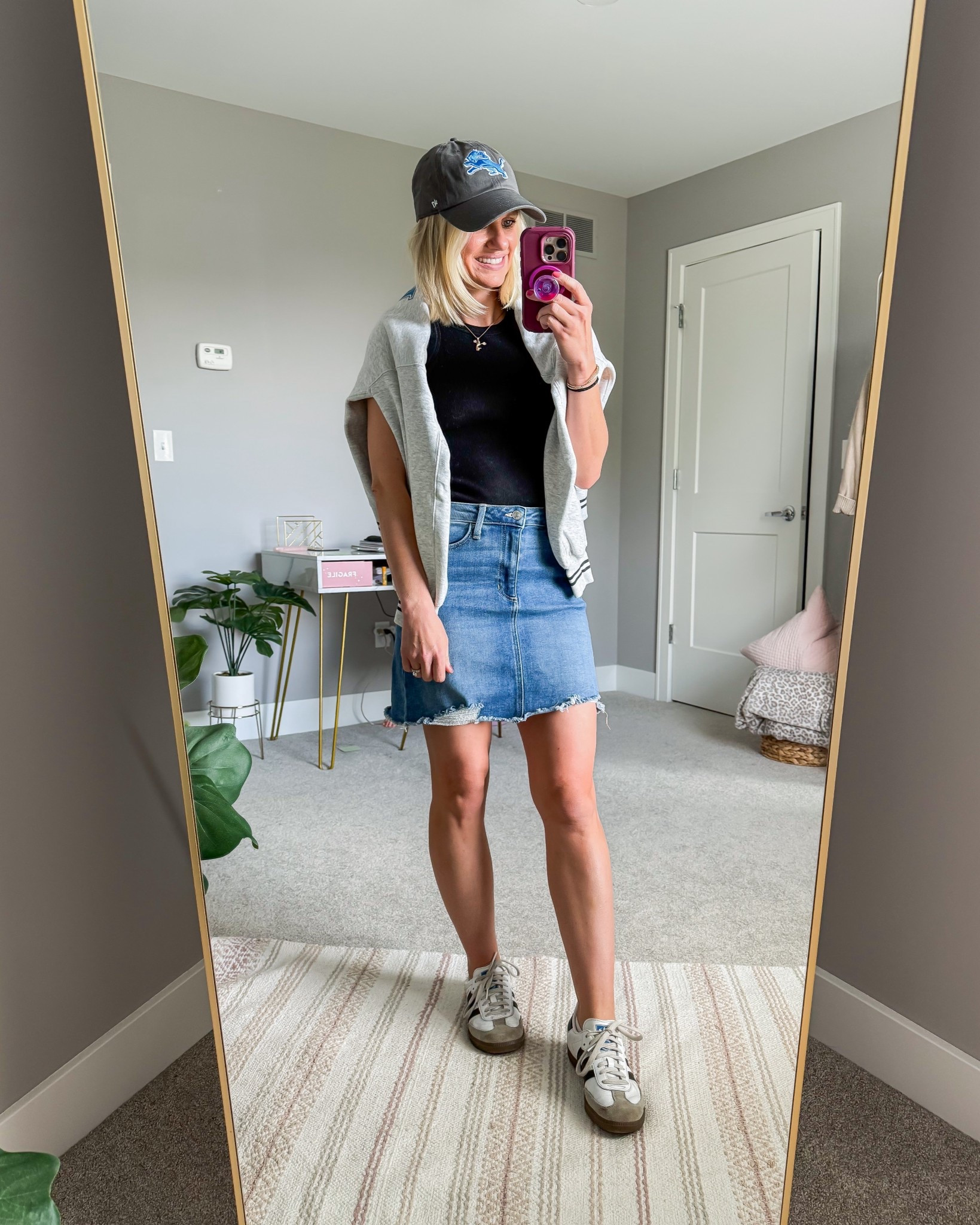 What I wore this week for game day! 
Tank top- small
Skirt- not linkable, linked similar 

#LTKStyleTip #LTKPetite #LTKOver40