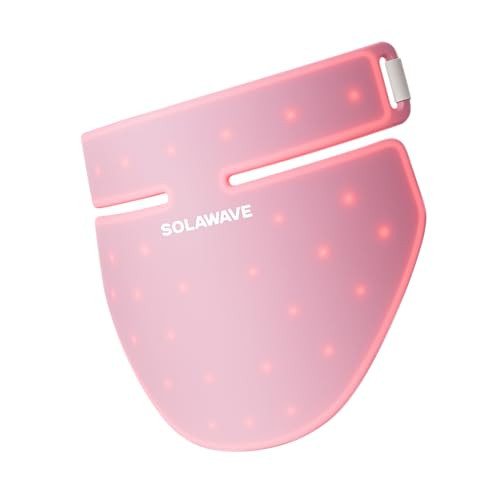 Solawave Neck & Chest Red Light Therapy Mask | LED Beauty Device with 4 Wavelengths | Visibly Firms, Smooths, & Evens Skin Tone | Fast 3-Minute Session | Amazon (US)