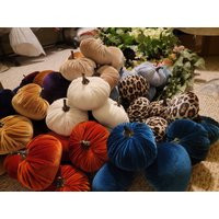 Fall Velvet Pumpkins, Wedding Centerpiece, Decor, Rustic, Thanksgiving, Farmhouse, Shabby Chic, Wreath Attachment, Many Colors | Etsy (US)