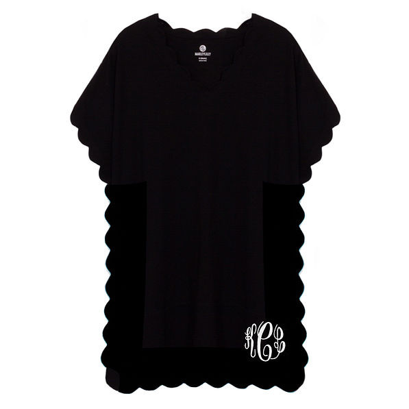 Monogrammed Bathing Suit Cover Up | Marleylilly