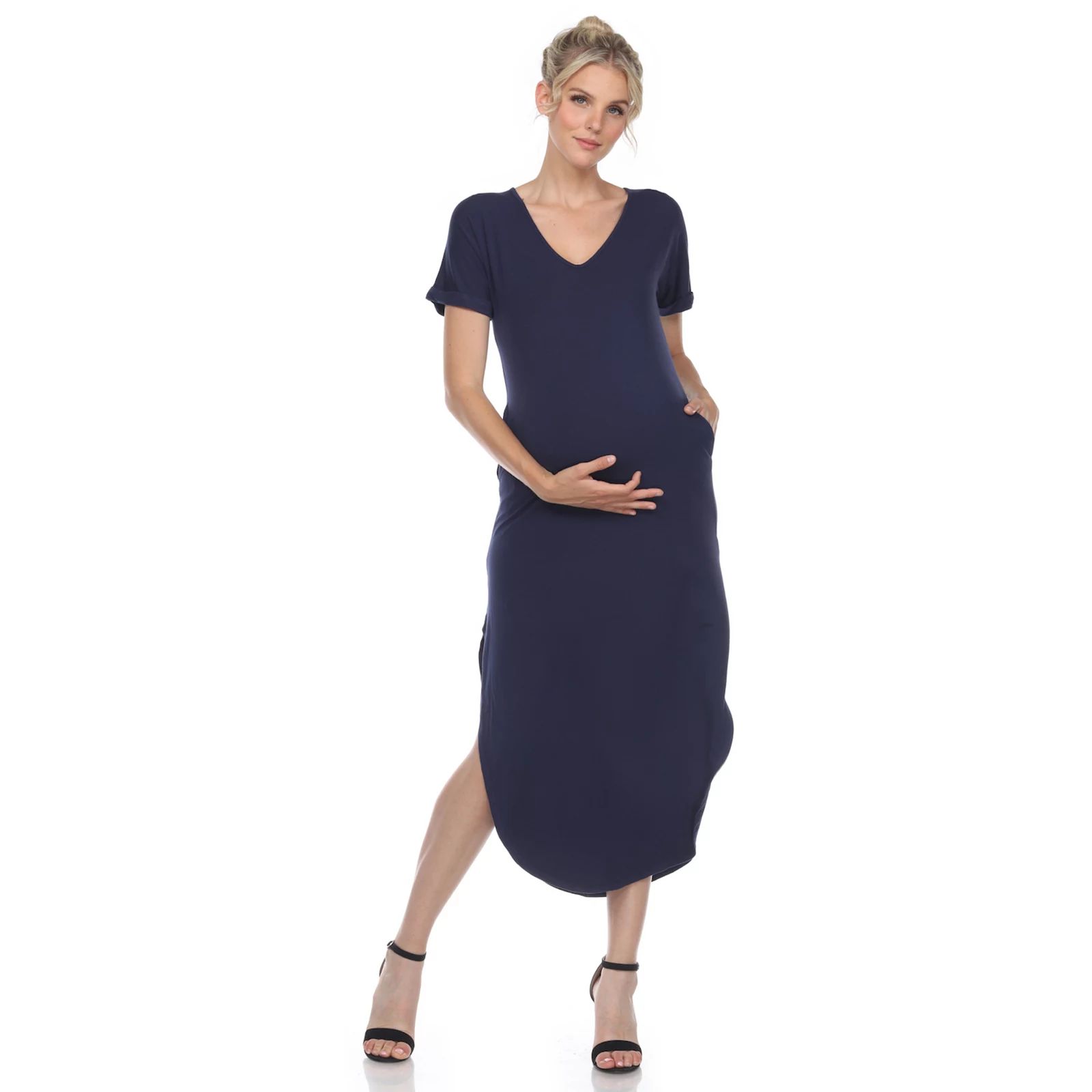 Maternity Sonoma Goods For Life® Knot Shoulder Maxi Dress | Kohl's