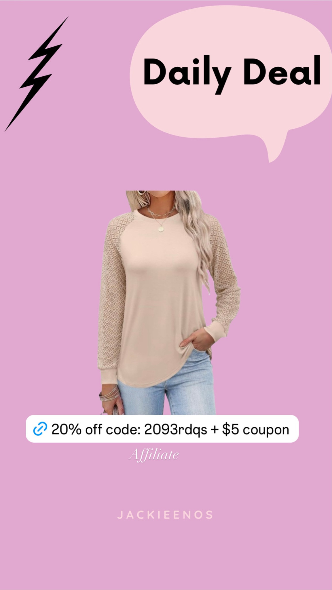 Daily deal long sleeve tops great for holiday season 

#LTKFindsUnder50 #LTKOver40 #LTKStyleTip