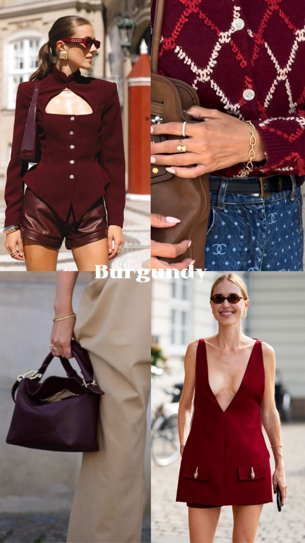 Burgundy Cherry Color 🍒
Color Granate Cereza 🍒 

#LTKstyletip #LTKautumn #LTKespana