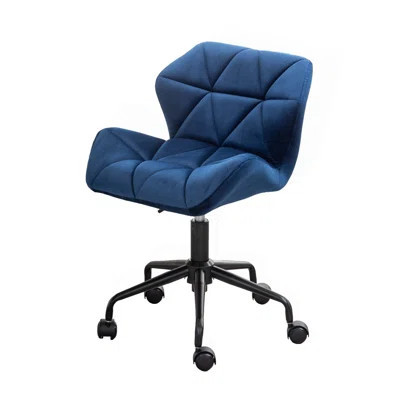Diamond Tufted Adjustable Swivel Office Chair | Wayfair North America