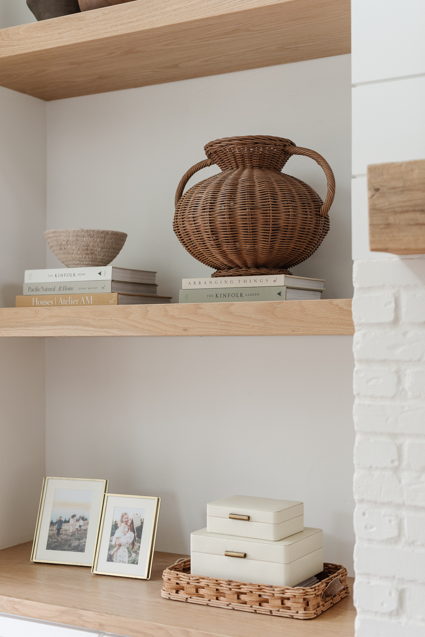Shelf decor for a neutral, classic space 🤍

#LTKHome