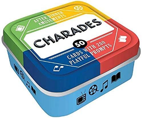 After Dinner Amusements: Charades: 50 Cards with 200 Playful Prompts (Charades Game for Adults an... | Amazon (US)