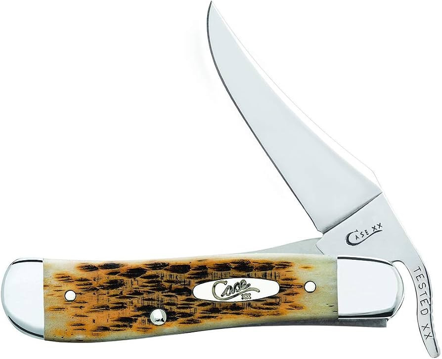 Case WR XX Pocket Knife Amber Jigged Bone Russlock Item #260 - (61953L SS) - Length Closed: 4 1/4... | Amazon (US)