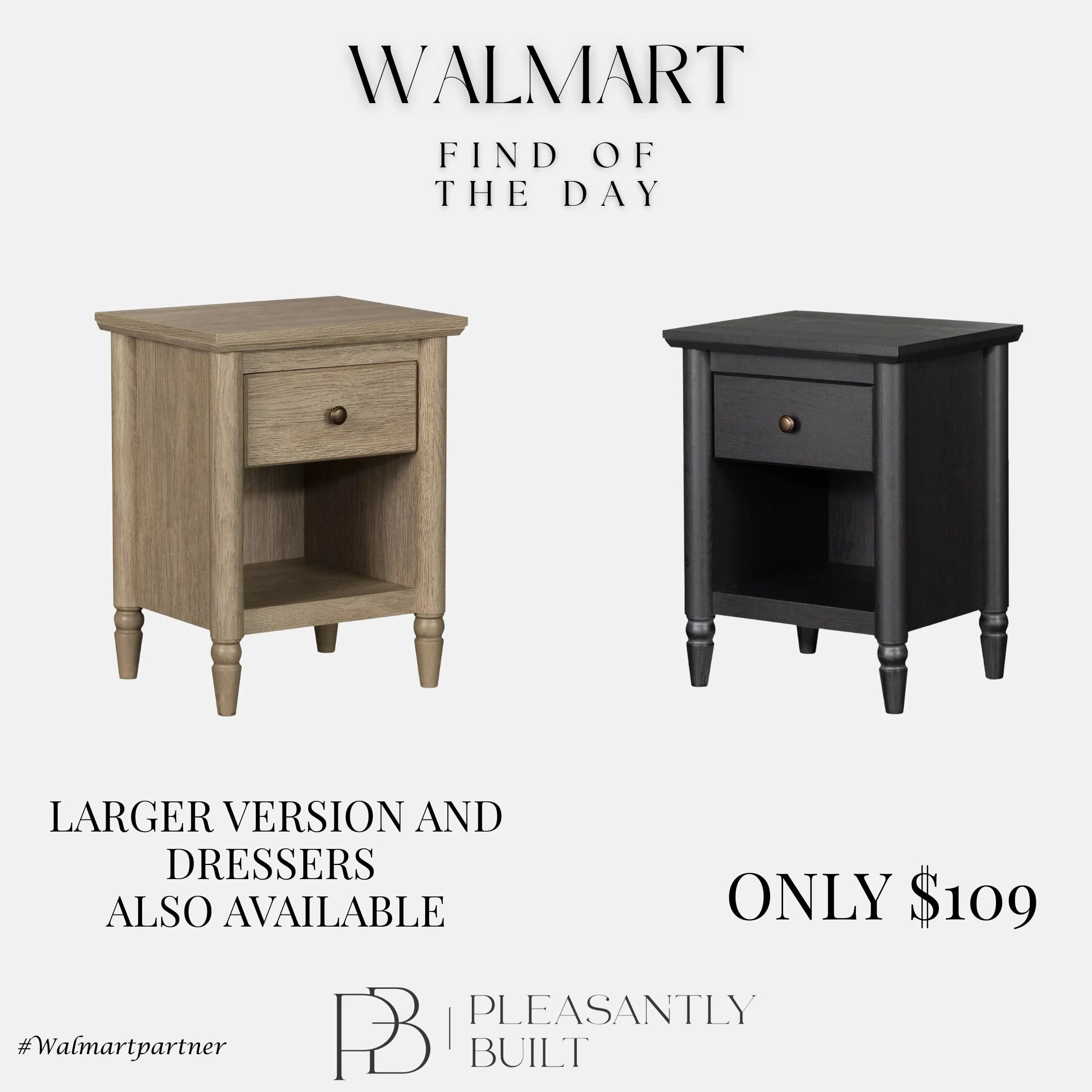 Affordable bedroom makeover loading… ✨🤍 Walmart has so many beautiful bedroom furniture finds right now — from cozy upholstered beds and stylish nightstands to spacious dressers and modern accent pieces. I love that you can create a high-end, designer look without overspending. Perfect for refreshing your primary bedroom or updating a guest room on a budget!

#LTKhome #LTKfinds #LTKunder1000 #WalmartHome #WalmartFinds #BedroomRefresh #AffordableHome #BudgetFriendlyDecor #BedroomInspo #HomeMakeover #ModernBedroom #CozyHome #HomeOnABudget #BedroomStyle #pleasantlybuilt 

 #LTKdayinmylife #LTKmorningroutine #LTKHome