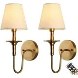 KEFA Wireless Battery Operated Wall Sconces Set of 2,No Wiring Rechargeable Wall Lights with Remo... | Walmart (US)