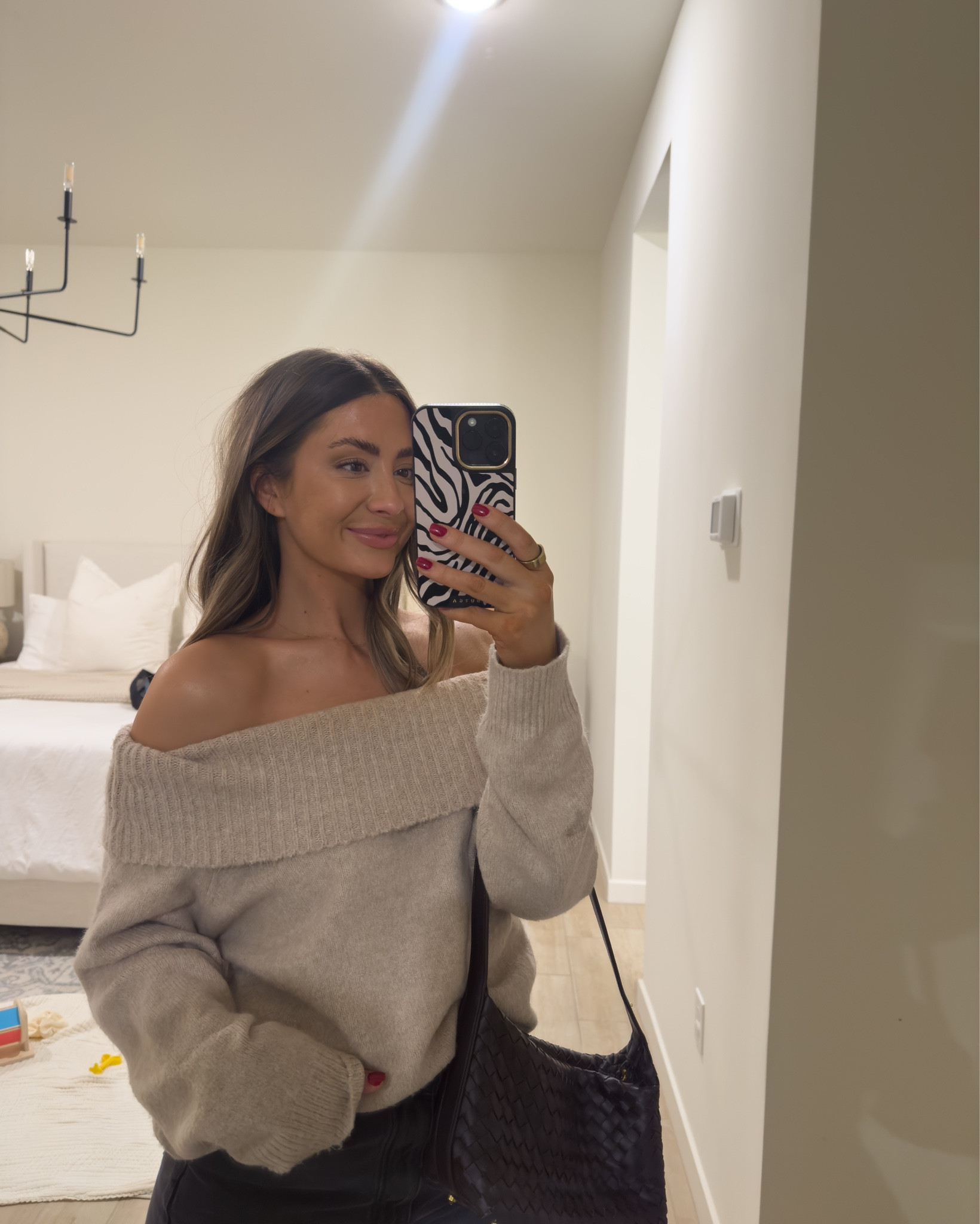 Obsessed with this Amazon sweater it’s sooo cute & $45!! Wearing a medium! 

#LTKSeasonal #LTKHoliday