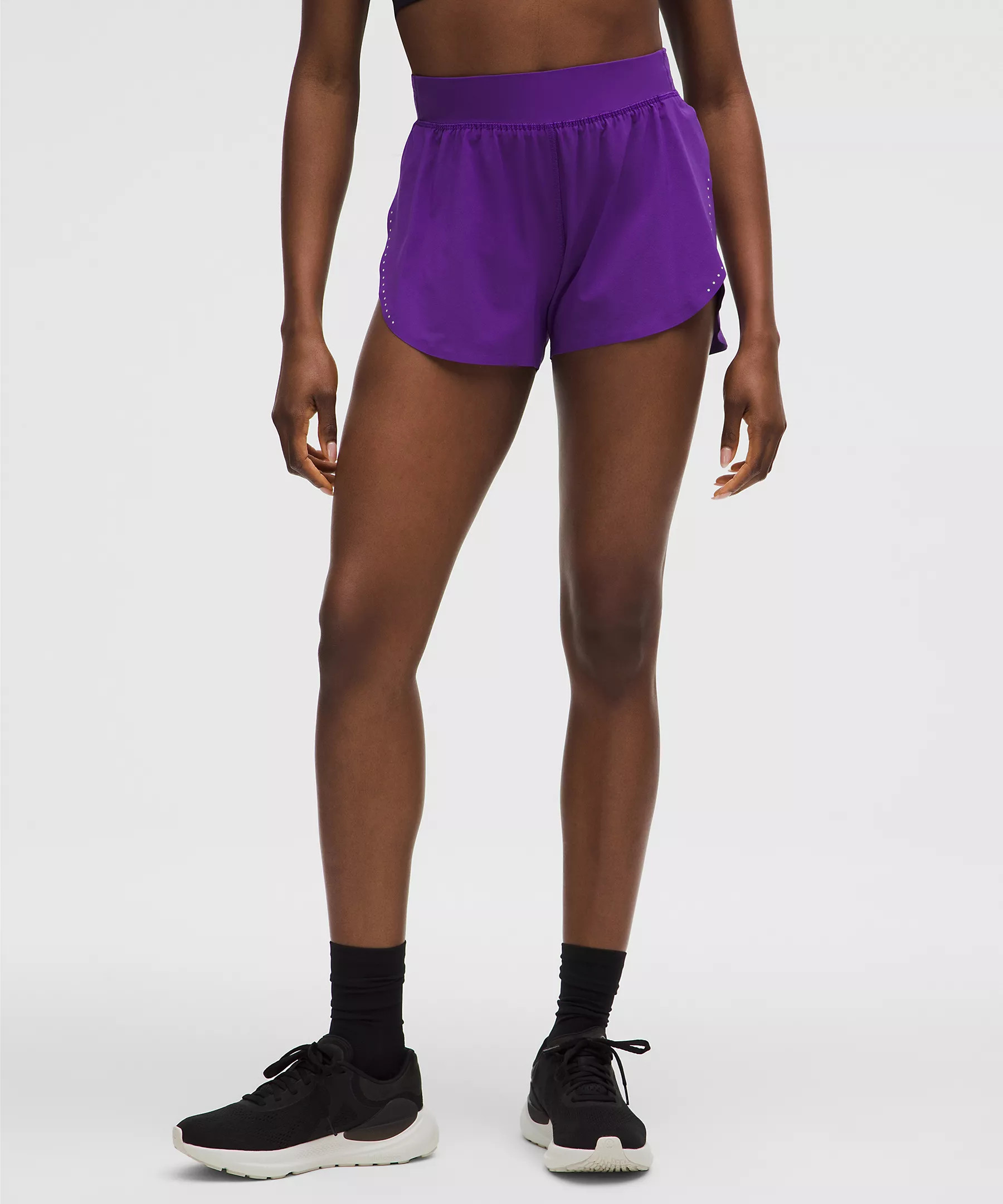 Fast and Free High-Rise Classic-Fit Split Short 3" | Lululemon (US)