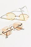 Gonzo Rimless Sunglasses | Free People (Global - UK&FR Excluded)