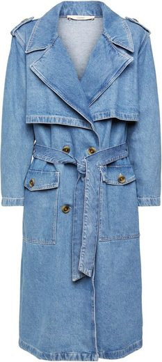 Esprit Trenchcoat (2-tlg., mit Bindegürtel) in authentischer Denim-Qualität im coolen Oversized... | OTTO (DE)