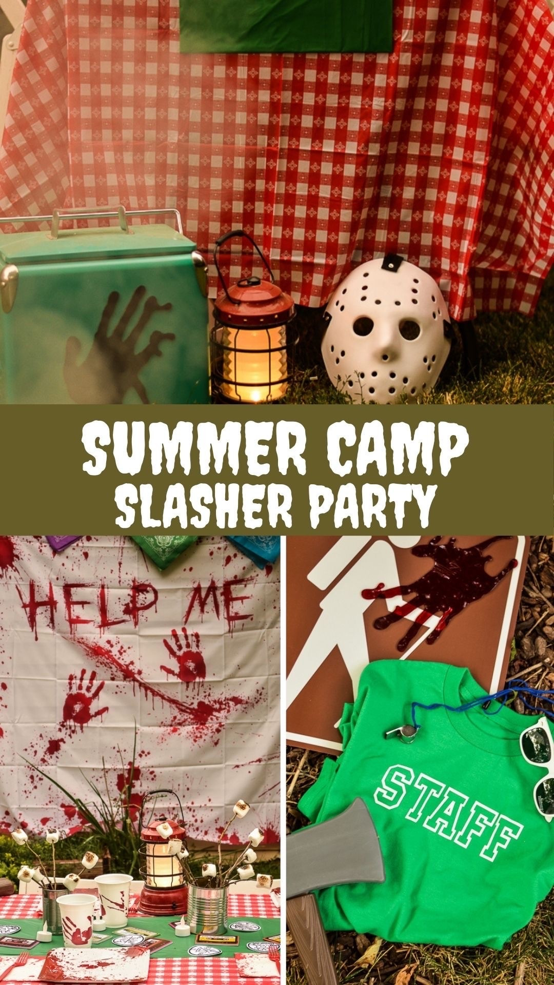 An 80s slasher movie brought to life...only this time, you're at the party! Put together the ultimate 80s Summer Camp Slasher Party this Halloween with supplies from @orientaltrading.
They've got all the Halloween must haves to turn your space into a killer camp night. Grab your walkman and don't forget to watch your back!