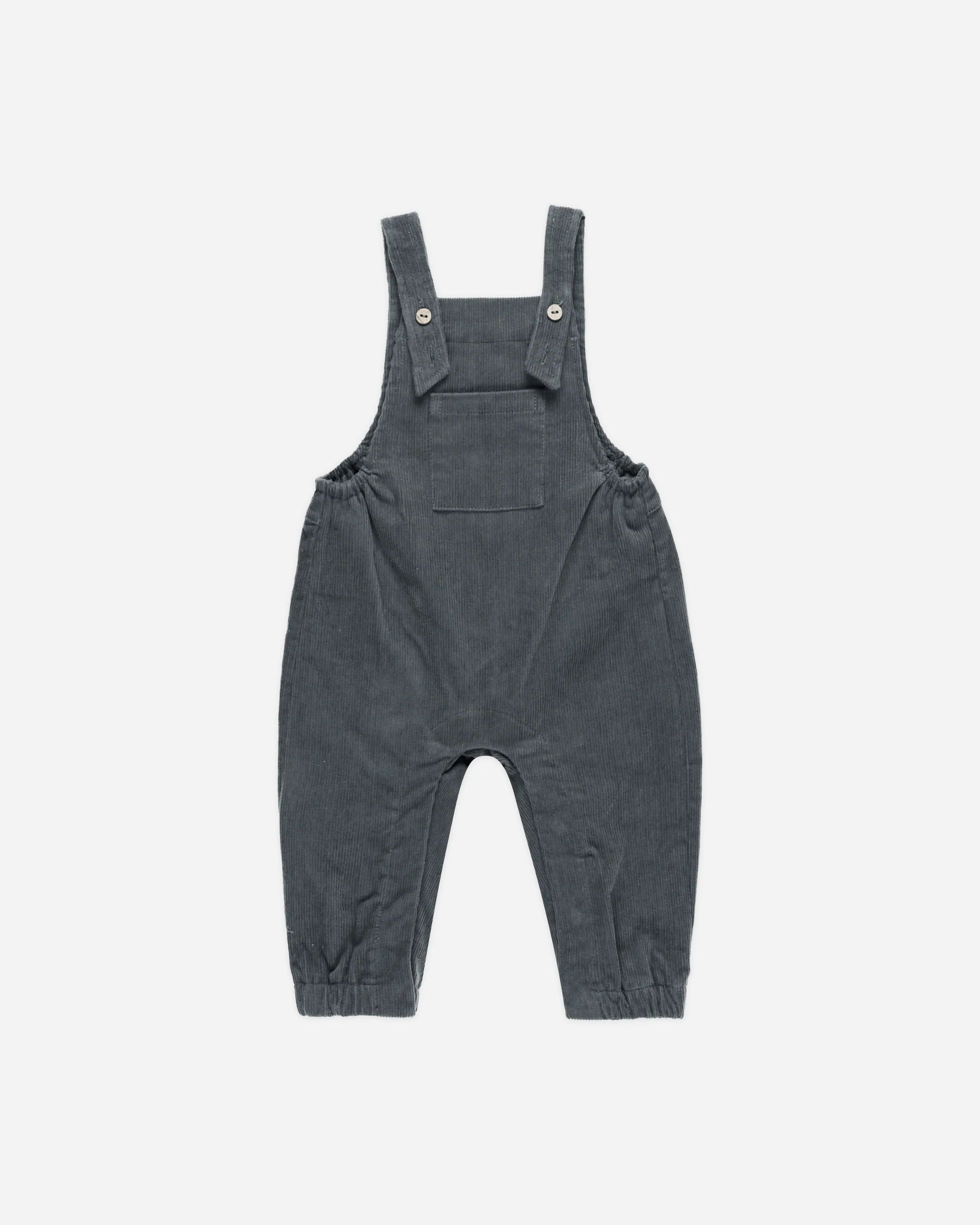 Corduroy Baby Overalls || Indigo | Rylee + Cru