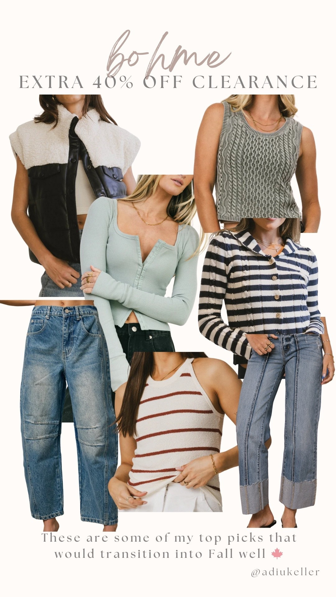 Bohme is giving an additional 40% off already marked down pricing! 😱 Things are so cheap! Run, sizes are going fast! 

#LTKFindsUnder100 #LTKFallSale #LTKSaleAlert