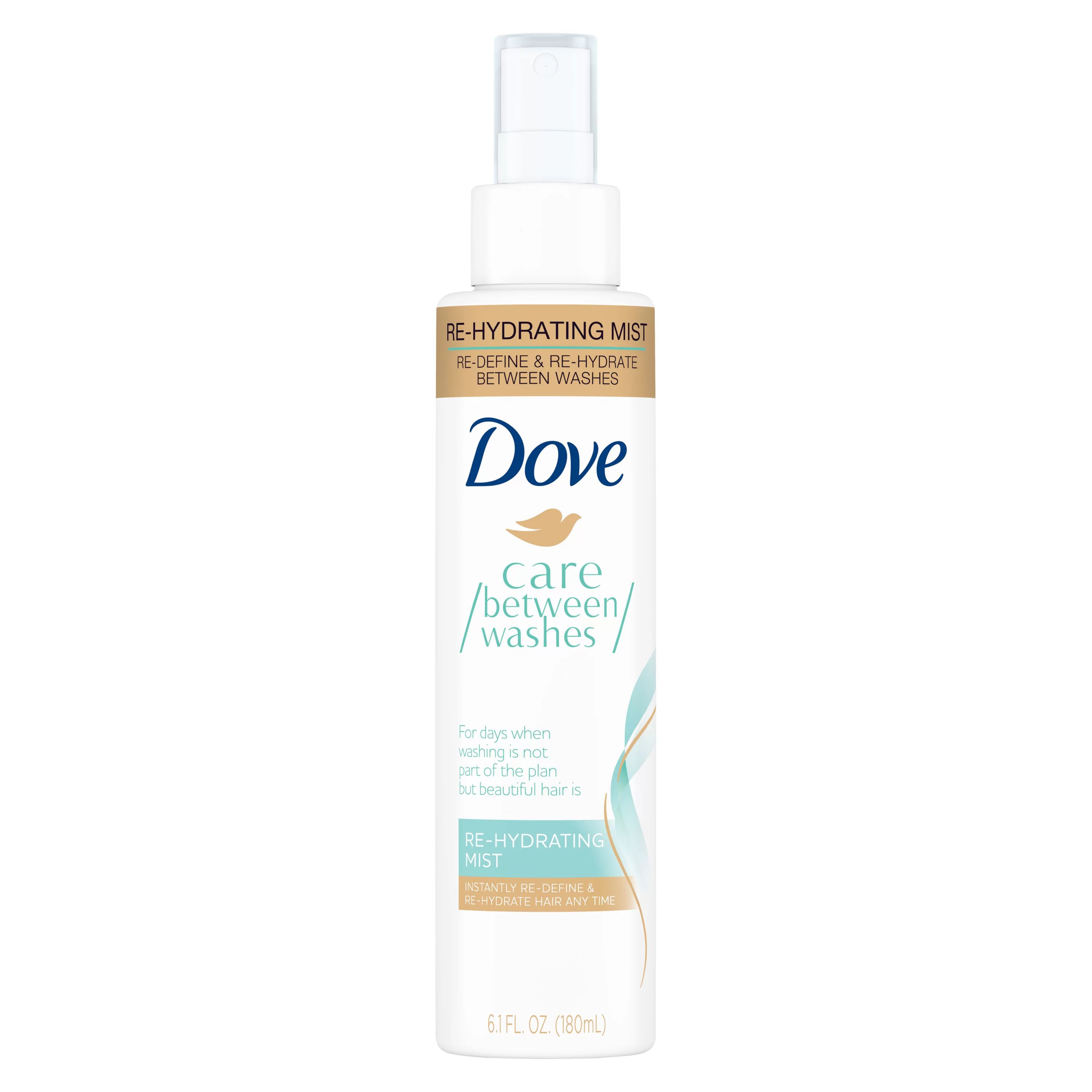 Dove Care Between Washes Restyler Re-Hydrating Mist 6.1 oz - Walmart.com | Walmart (US)