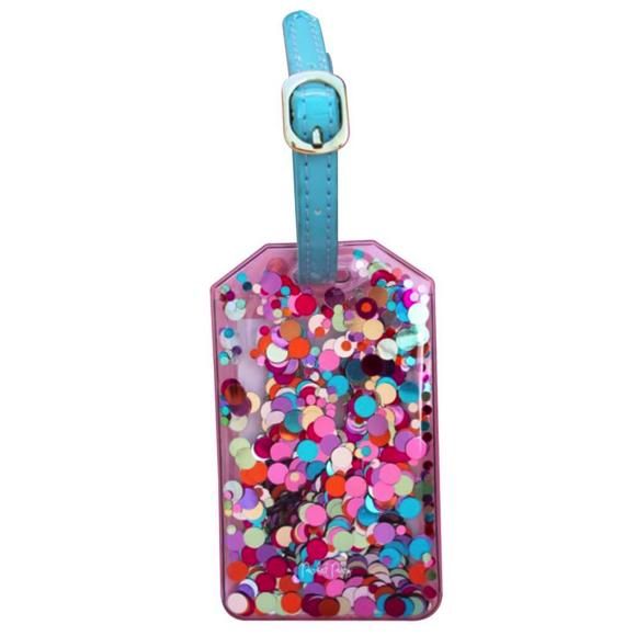 Packed Party - Confetti Luggage Tag | Moon and Lola
