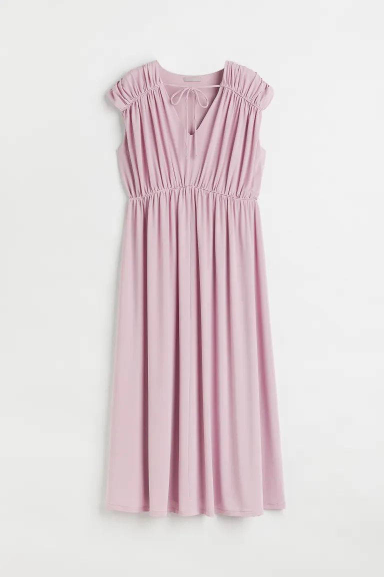 Long Gathered Dress | H&M (US + CA)