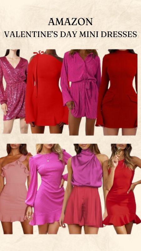 Valentine’s Day Mini Dresses from Amazon💋

#LTKfindsunder100 #LTKSeasonal #LTKstyletip
