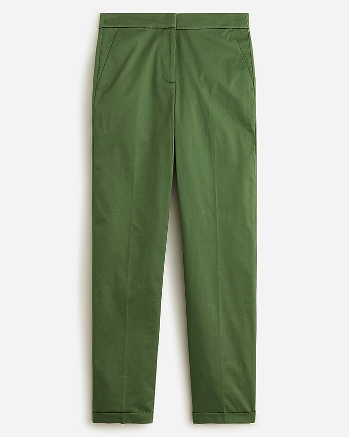 Kate cuffed straight-leg pant in lightweight chino | J. Crew US